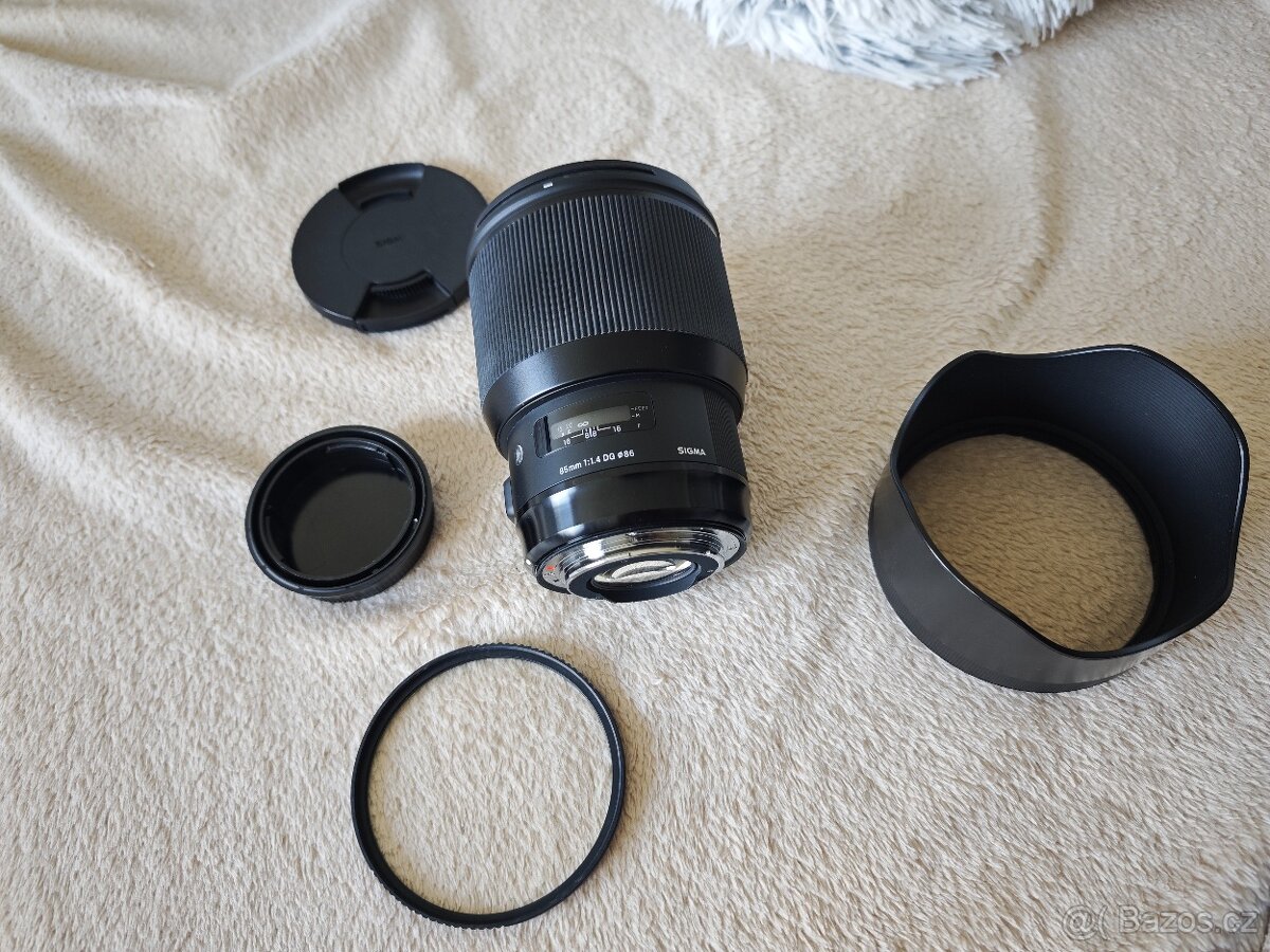 Sigma art 85mm EF