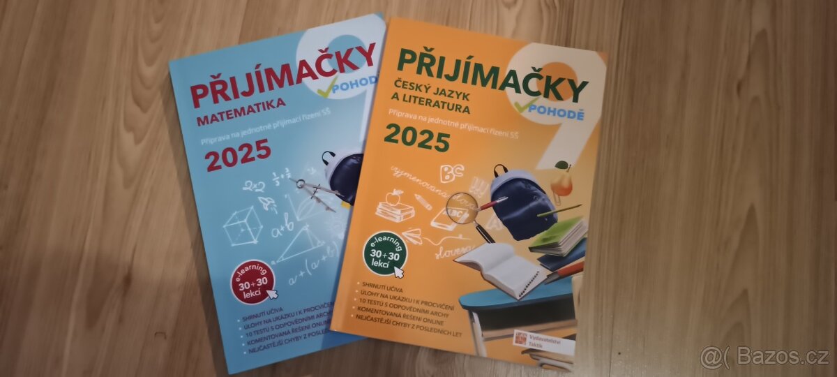 Přijímačky - procvičovací knihy