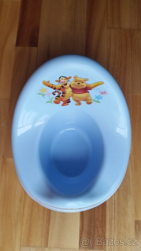 Nočník Disney - medvídek Pú - modrý