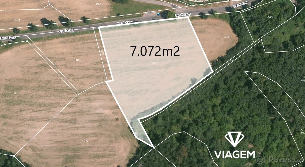 Spekulační - rezidenční 7 072 m², Podíl 33 % o výměře 2 357