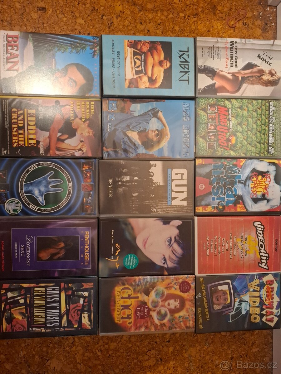VHS orig kazety