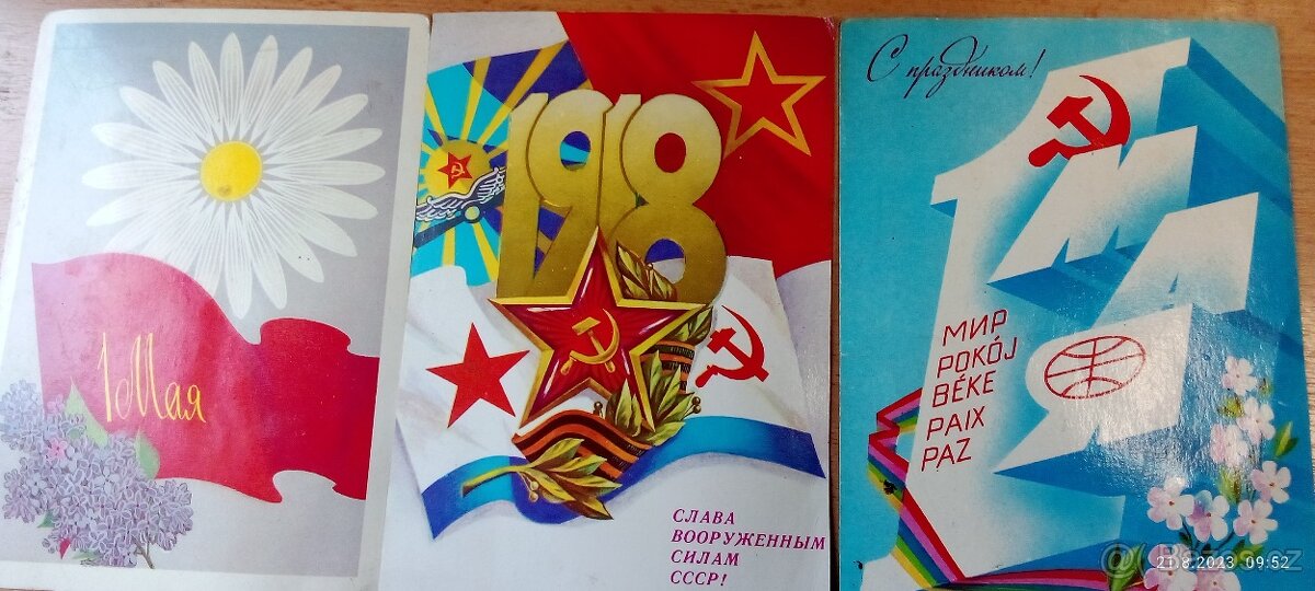 Prodám staré pohlednice -SSSR