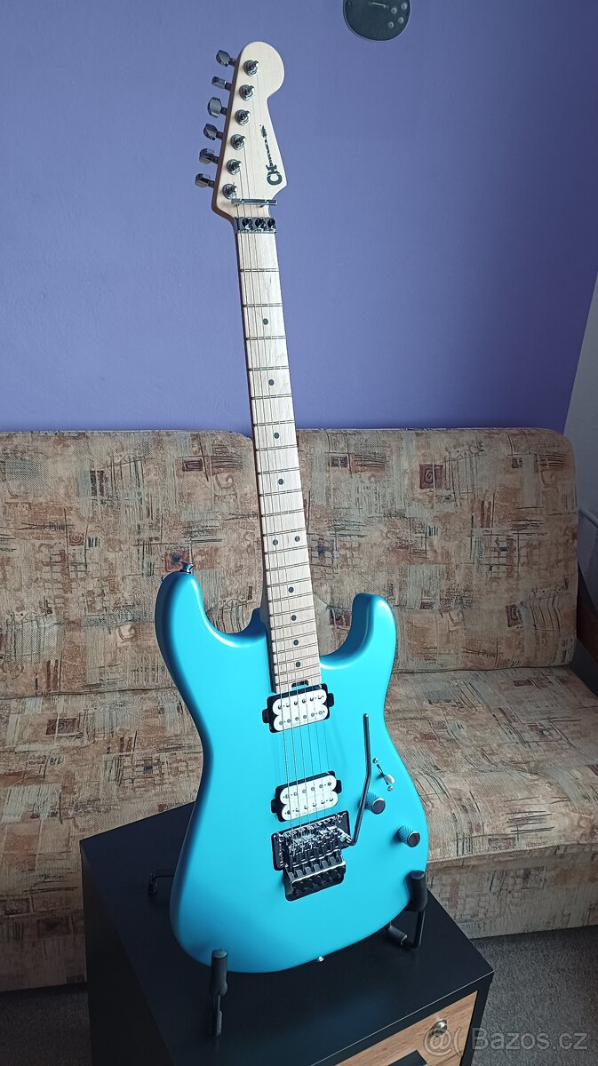 Charvel Pro-Mod San Dimas Style 1 HH FR M Matte Blue Frost