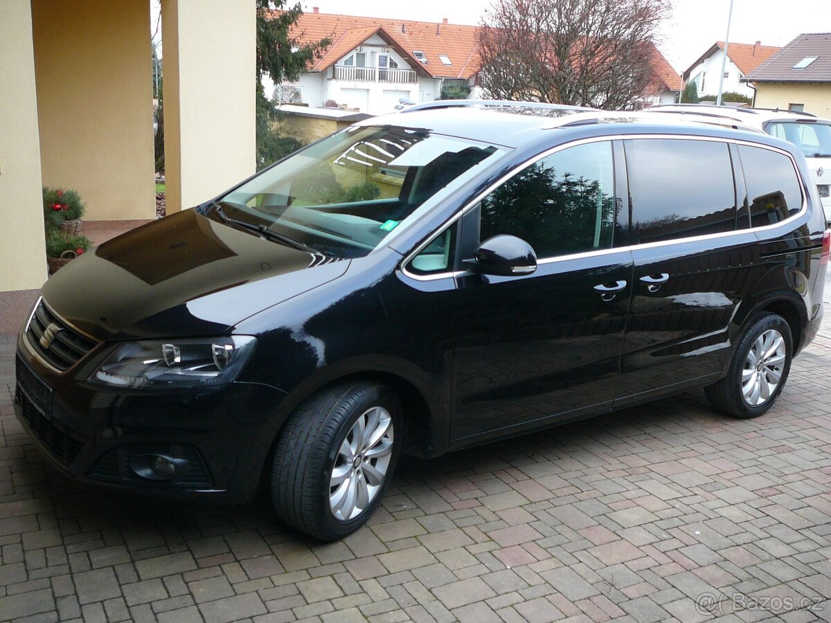 SEAT ALHAMBRA 2.0 TDI 110KW DSG+F1 7MÍST NAVI KAMERA WEBASTO