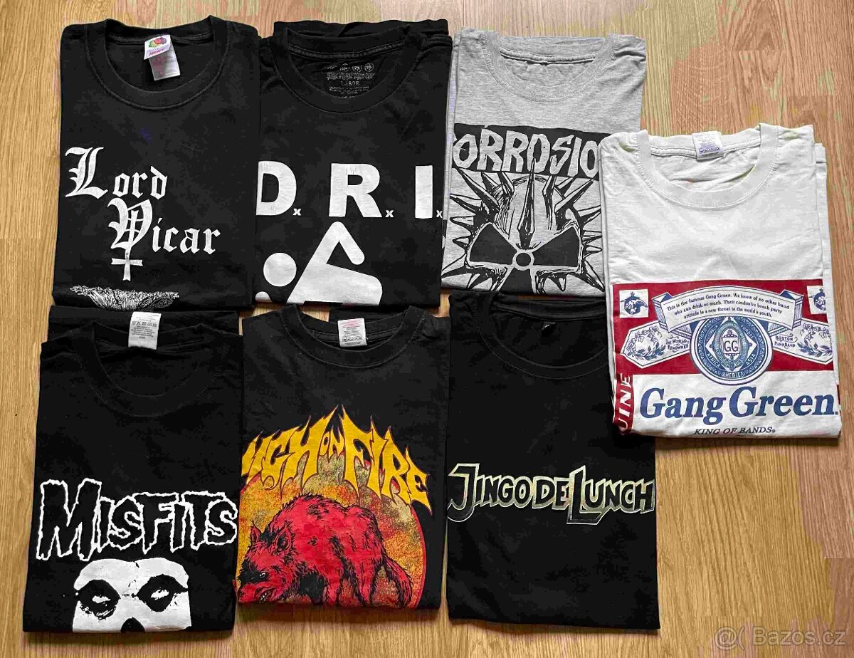 Metal, hardcore, punk