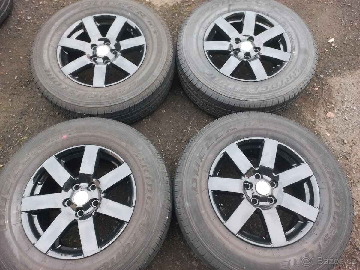 Prodám sadu Orig ALU kol Jeep 255/70R18 celoroční
