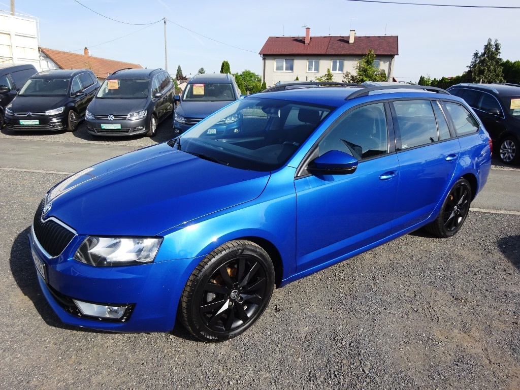 OCTAVIA COMBI III Style 1,6 TDI - 2016 -2.Maj. -ČR- Serviska