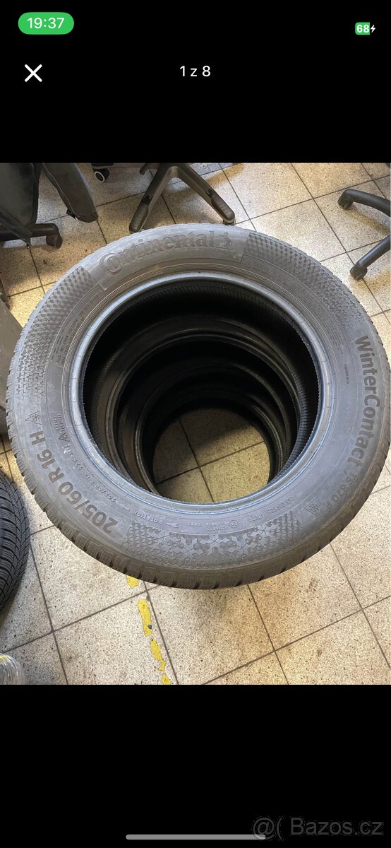 205 60 R16 92H Continental TS870P