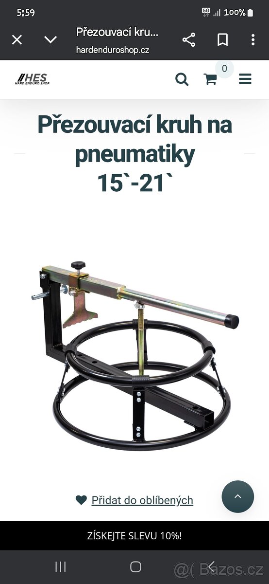 Přezouvačka pneu 15"-21"