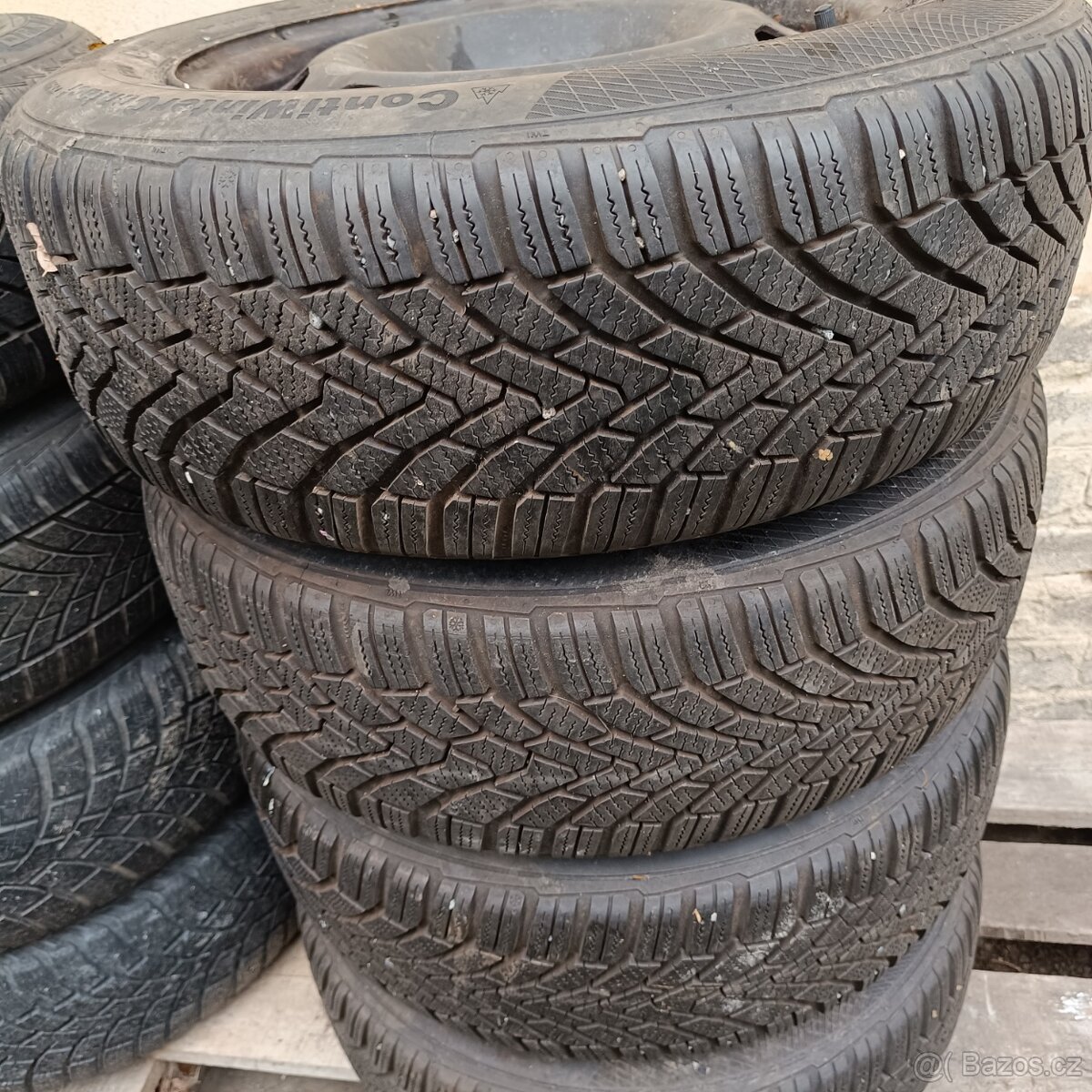 185/60 R14 ZIMNÍ sada 5x100 6j14 fabia