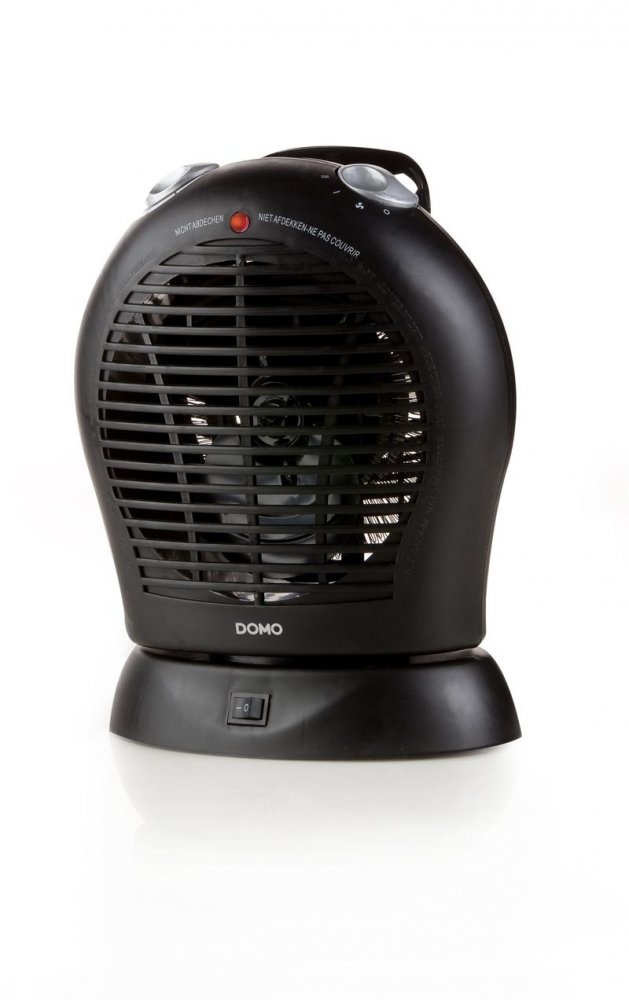 Teplovzdušný ventilátor s oscilací - DOMO DO7324F - NOVÝ