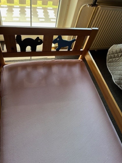 Dětská postel s roštem a matrací IKEA 160x70cm