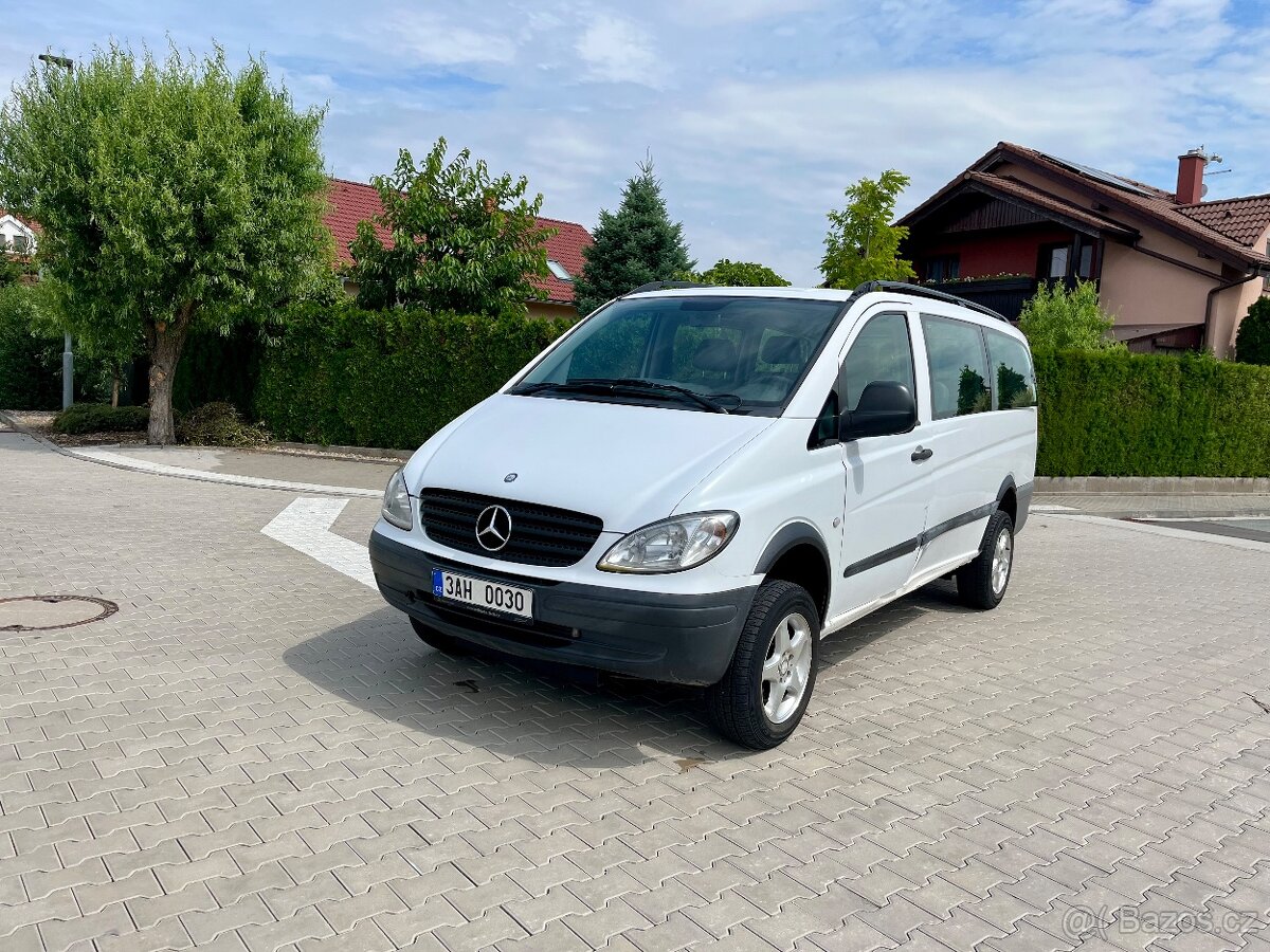 Mercedes-Benz Viano 111 CDI obsah 2.2 CDI 4x4 Najeto původní