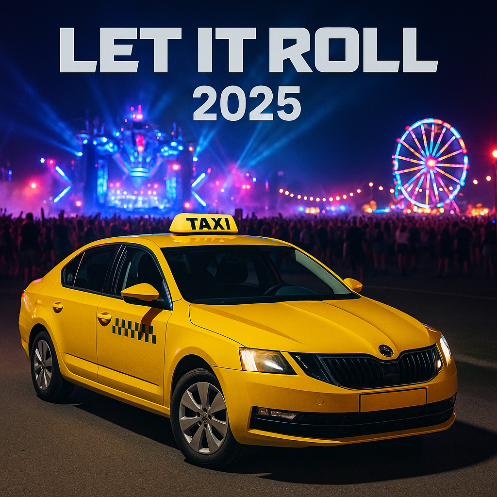 ⭐ Let It Roll 2025 - Odvozy (levně 😁)