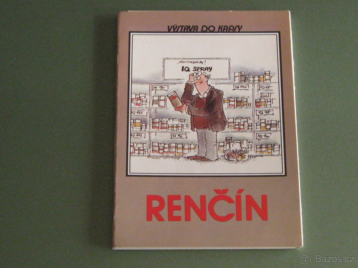 POHLEDNICE-RENČÍN-soubor 15ti kreseb Vladimíra Renčína