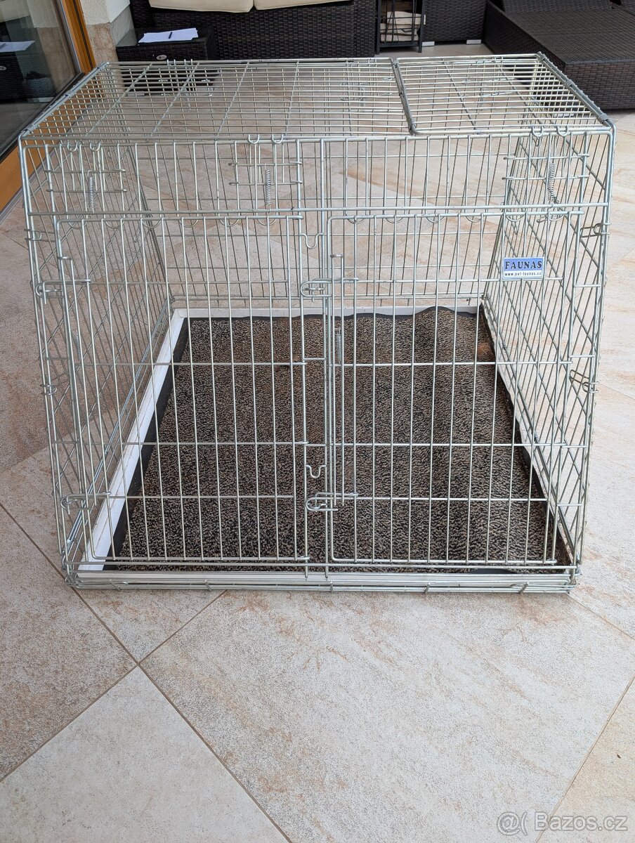 Skládací klec pro psy