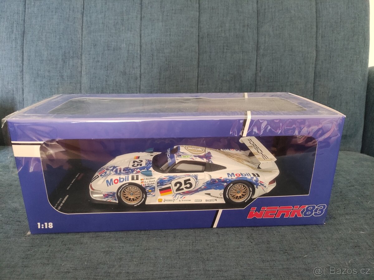 Porsche 911 GT1 LeMans 1996 1:18 Werk83