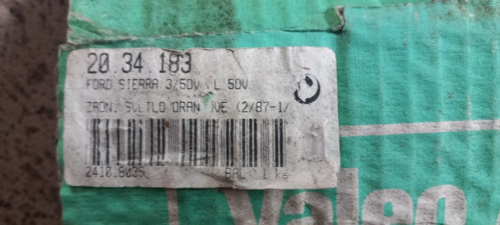 Ford Sierra 1989 -  Zadní levé světlo