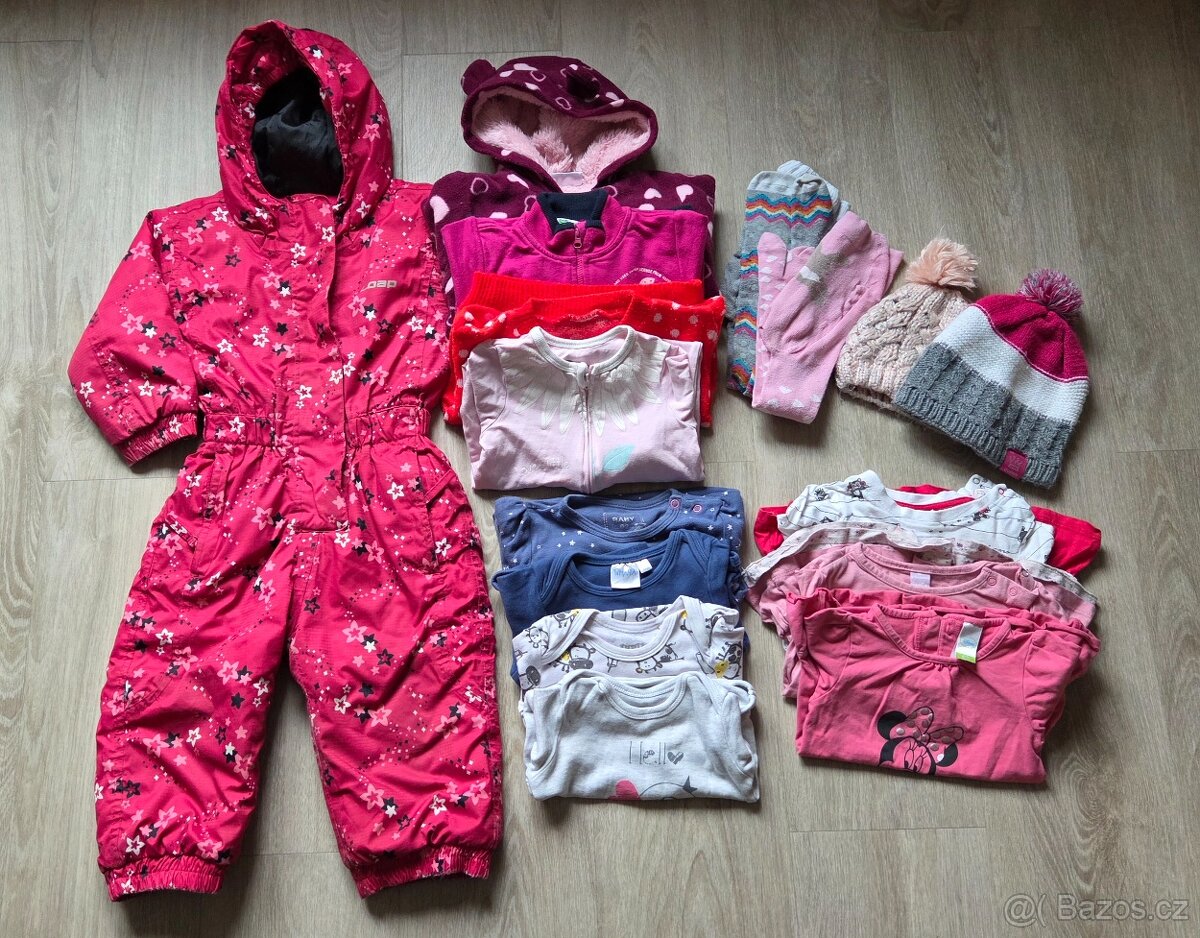 Prodám set pro holčičku vel.80-92