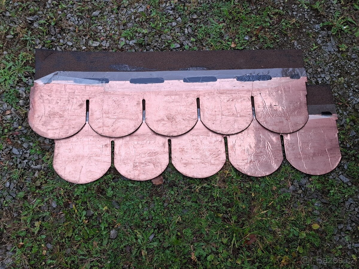 Měděná šindel prestiž Cu