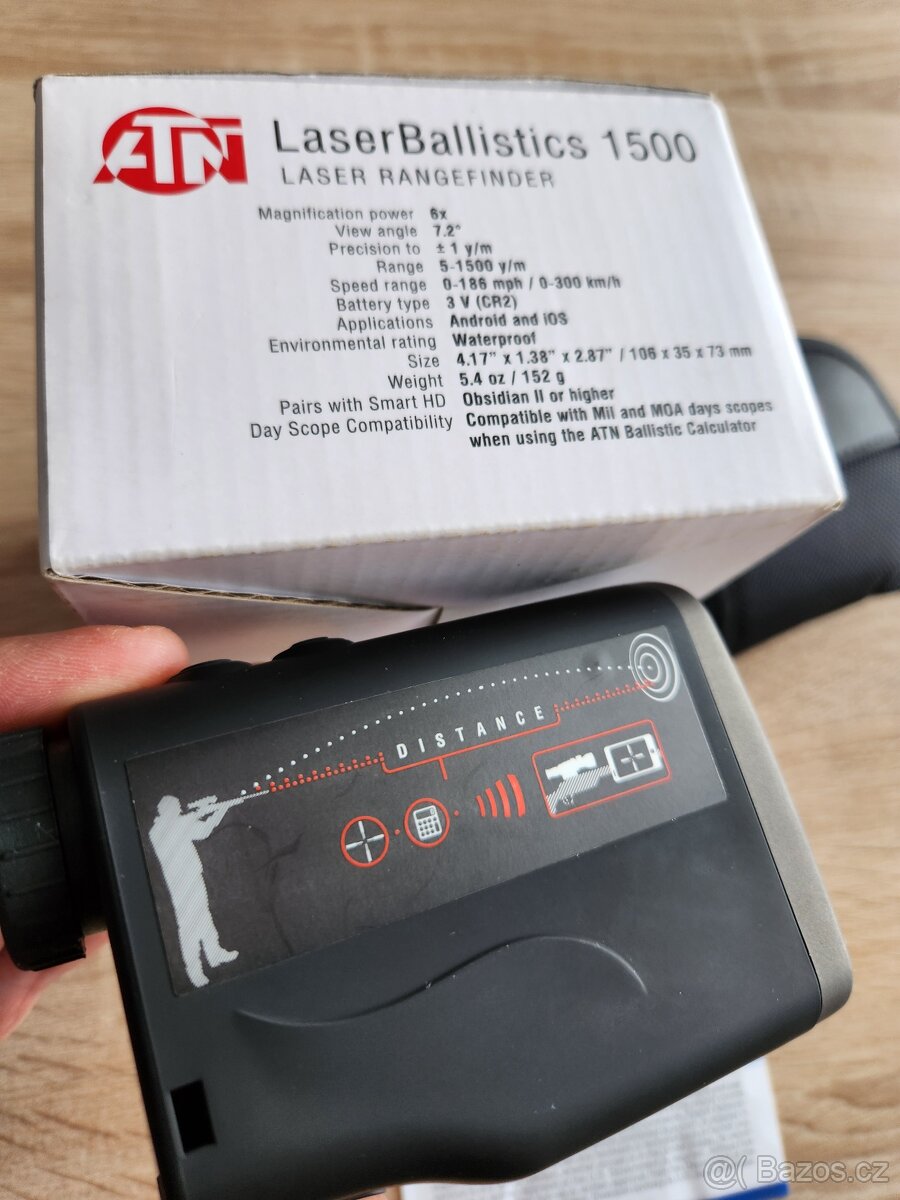 ATN dálkoměr vojenský samopal lovecký myslivecký