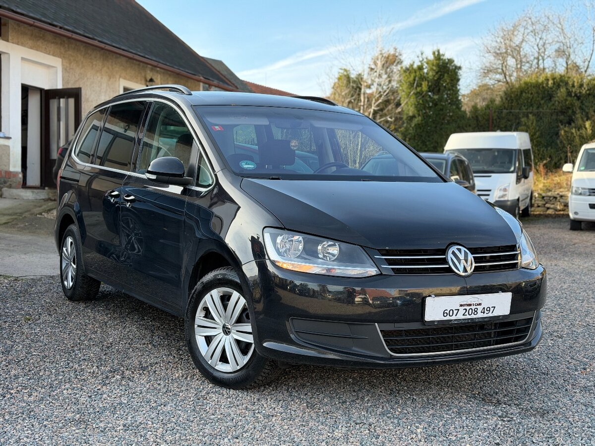 VW Sharan 2.0TDi (110kw) 2015 4motion 7 mist SUPER STAV