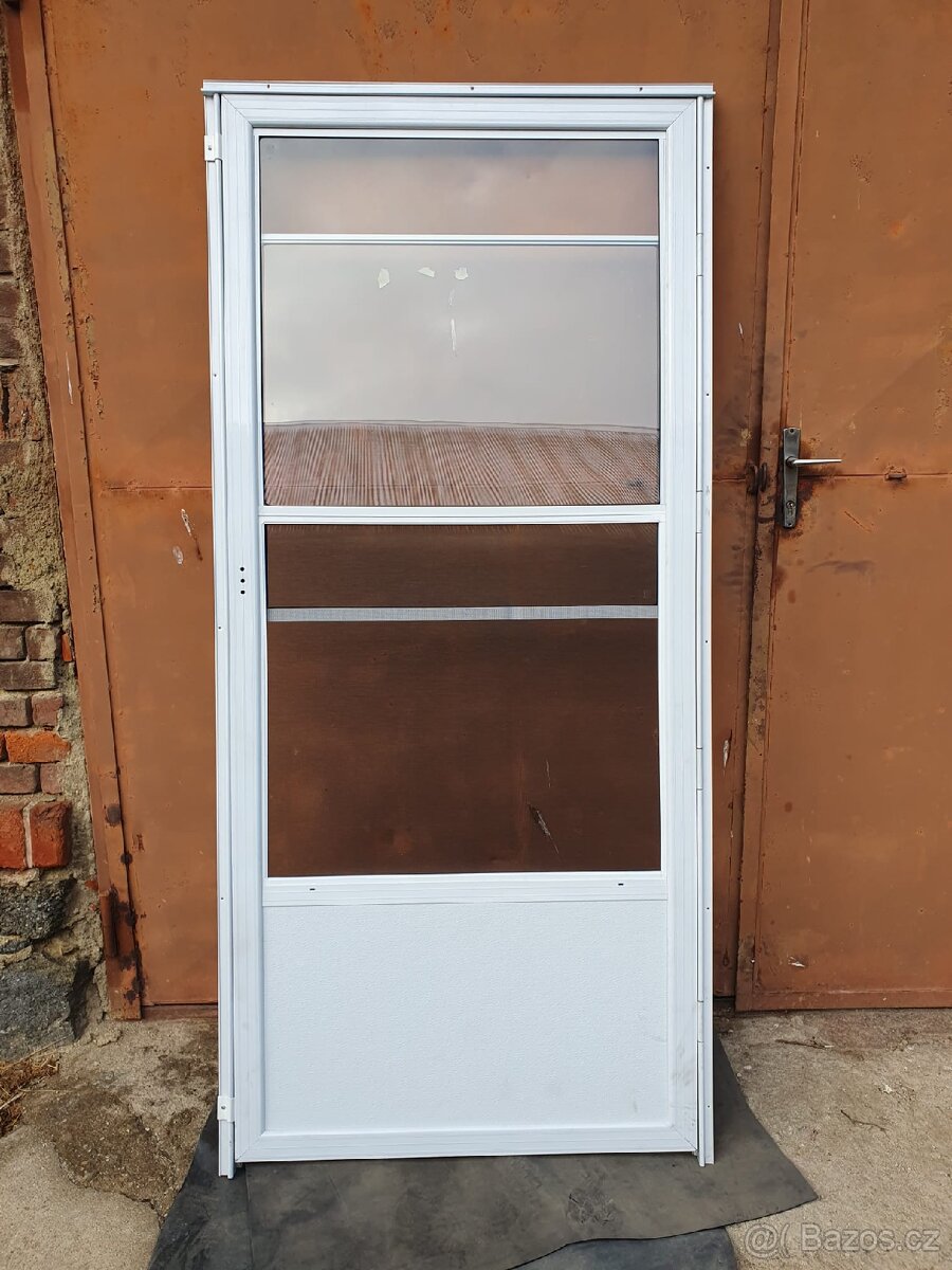 Hliníkové dveře - skleník, fóliovník, terasa apod.