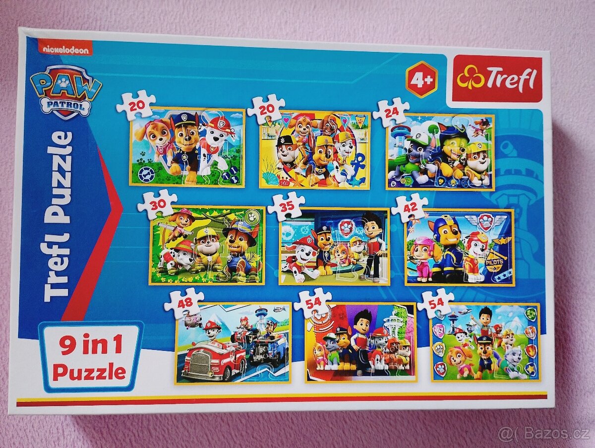 Puzzle Tlapková patrola