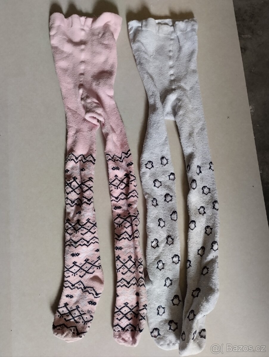 Dívčí termo punčocháče 110/116