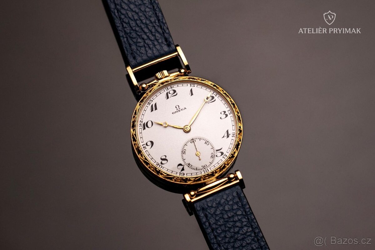 Starožitné švýcarské hodinky OMEGA 1934