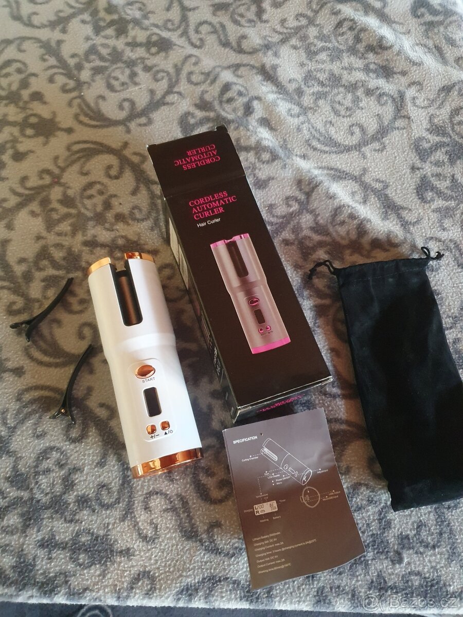 Bezdrátová loknovací kulma