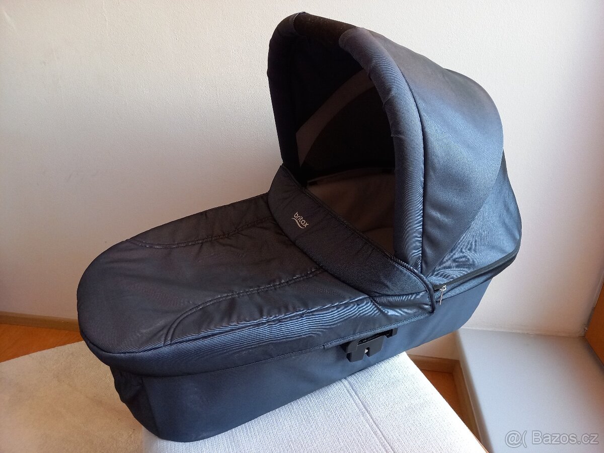 Britax korba Blue Denim + adaptéry B-AGILE/B-MOTION