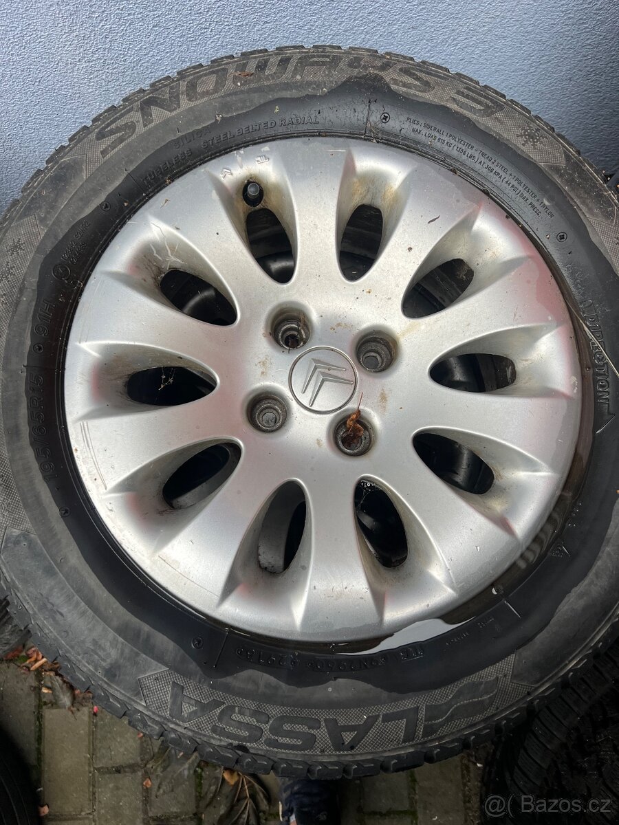 Alu kola 4x108 r15 pneu 195/65 r15