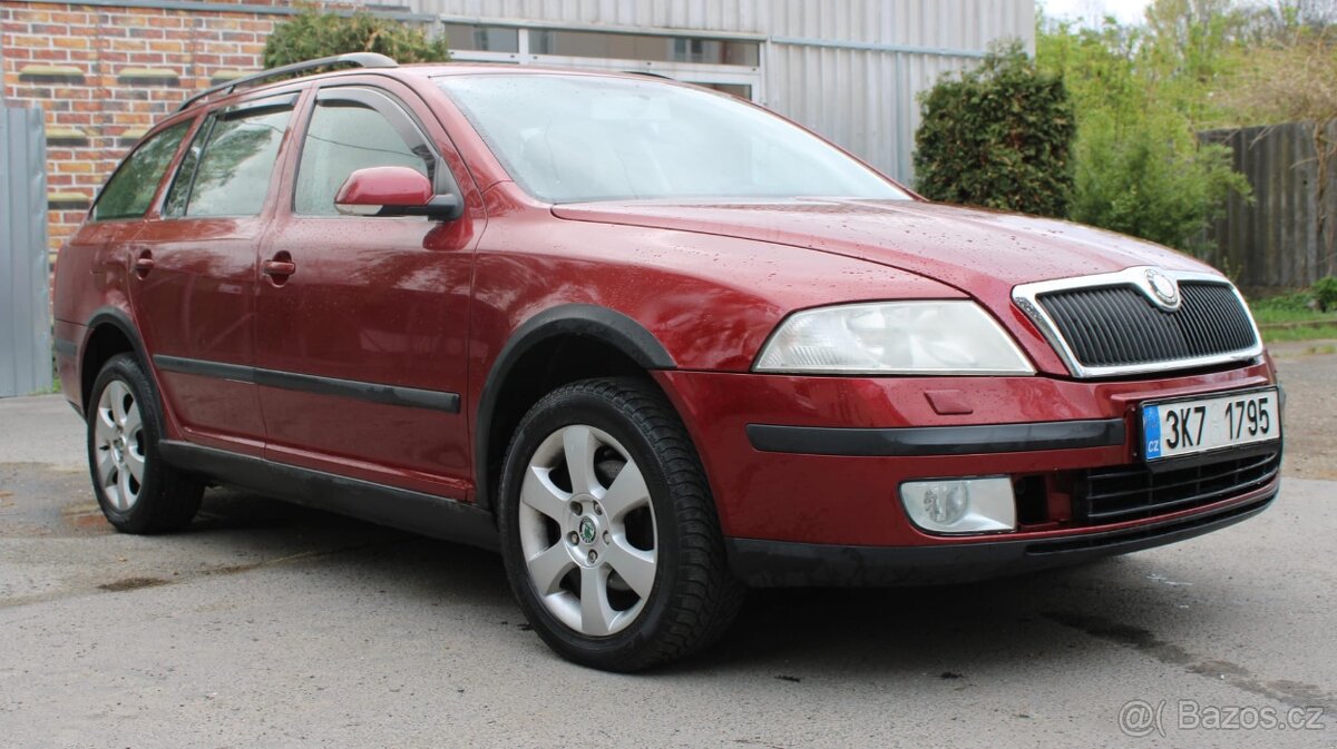 ŠKODA OCTAVIA II 1.9 TDI 4x4, 77 KW, BEZ DPF, SERVISNI KNIHA