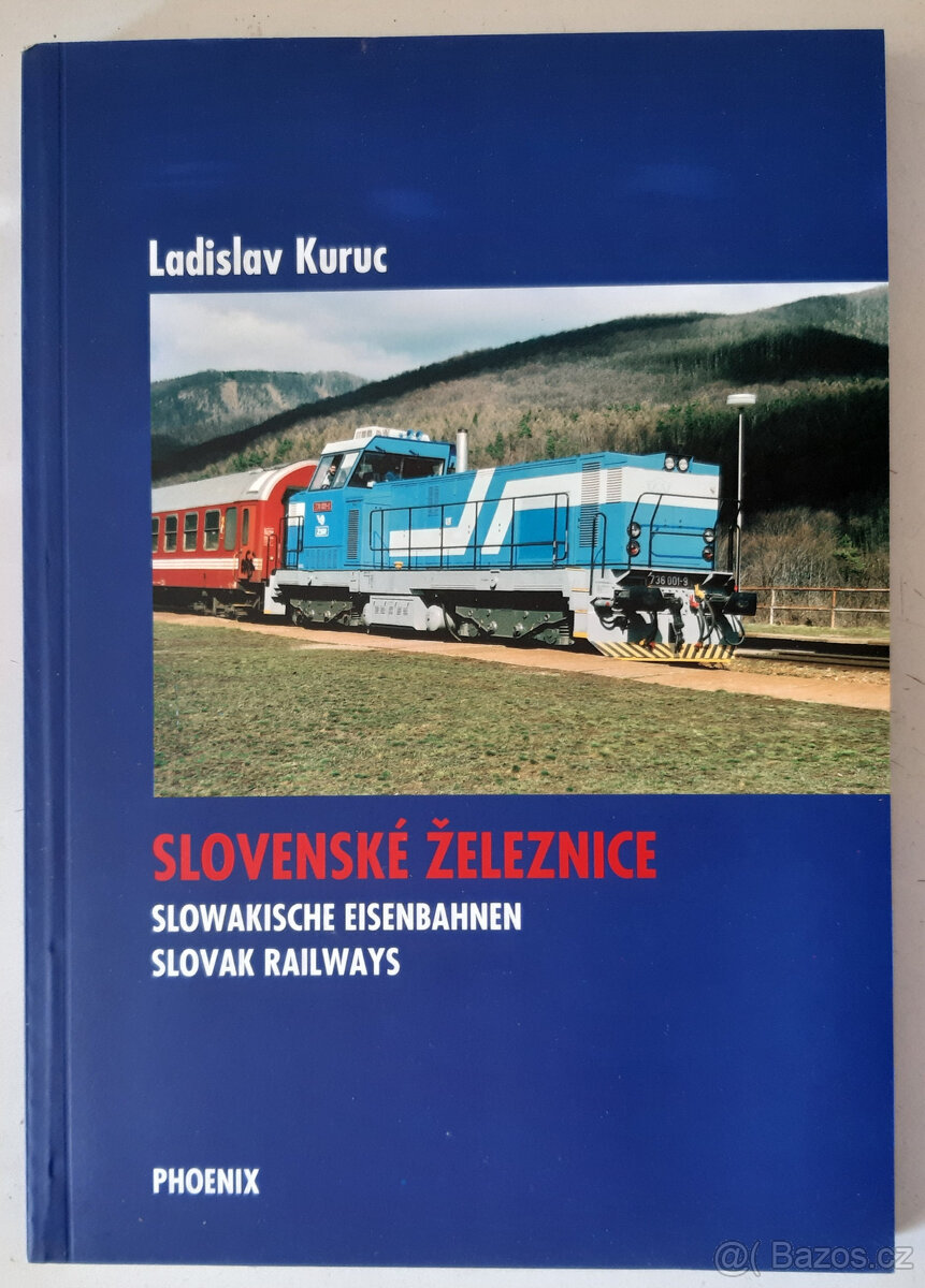 Brožovaná publikace "Slovenské železnice"