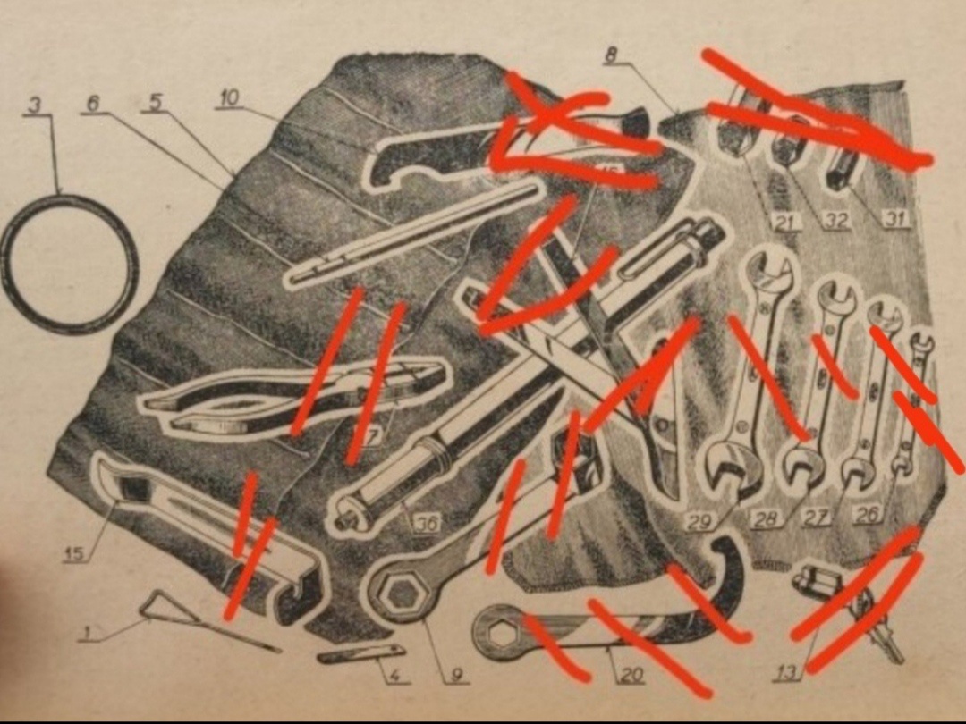 Koupím originál nářadí k Jawě 250/353 - 04