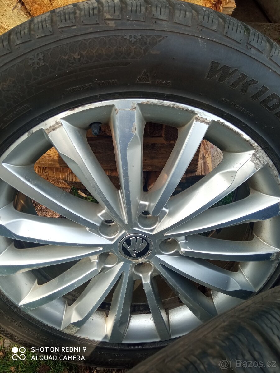 ALU kola škoda Trinity
