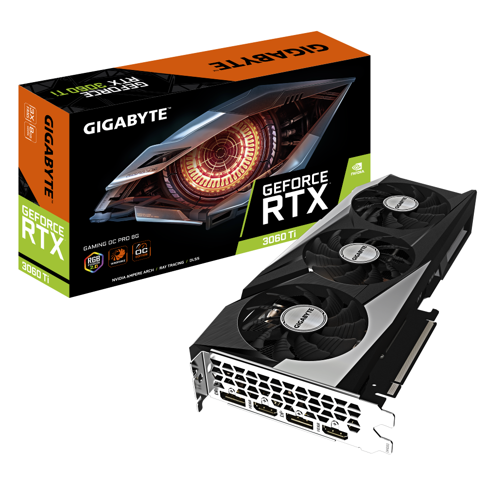 Gigabyte RTX 3060 Ti GAMING OC PRO 8G 3.0