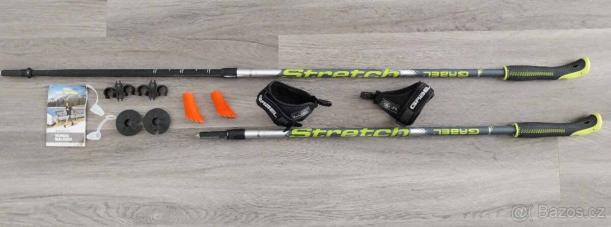 nordic walking teleskopické hole Gabel