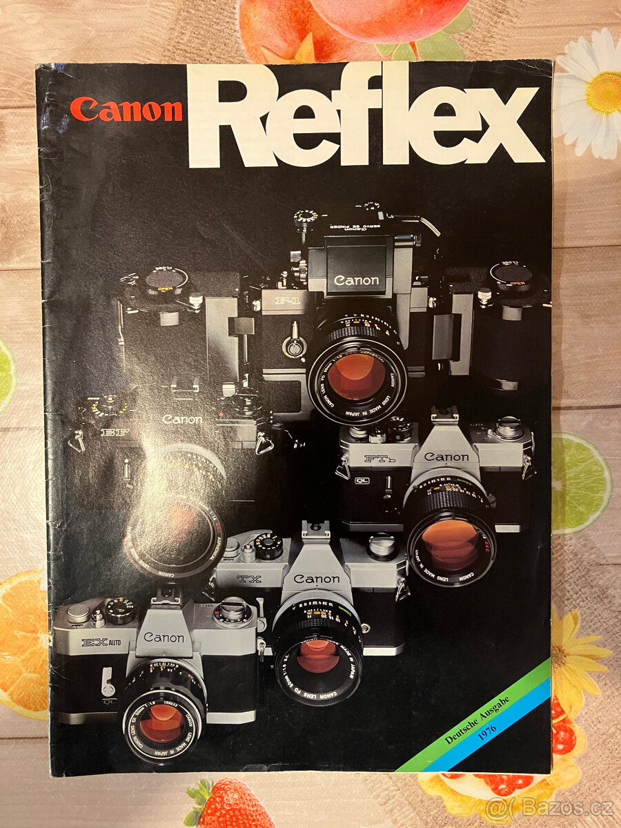 CANON REFLEX - dobový foto prospekt