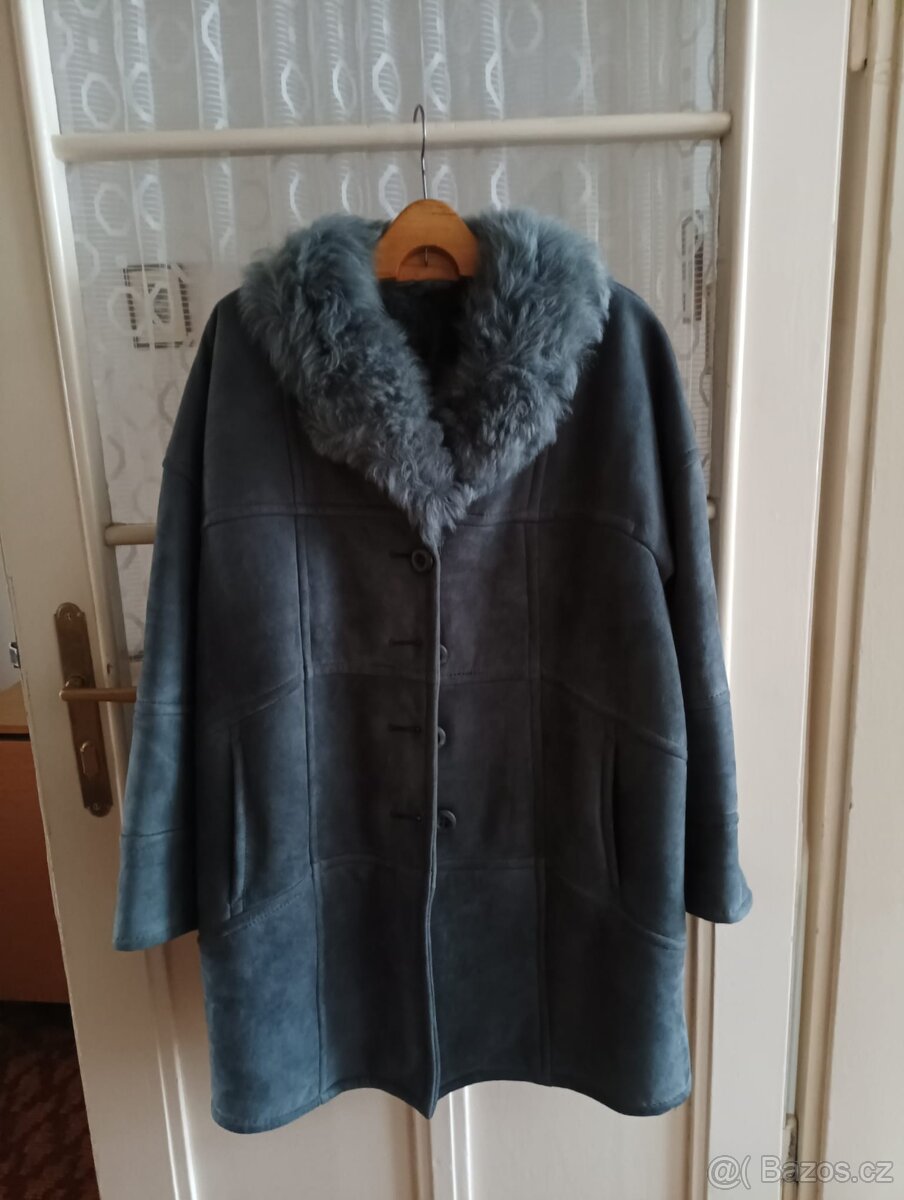 Semišový kožich (beránek) KARA