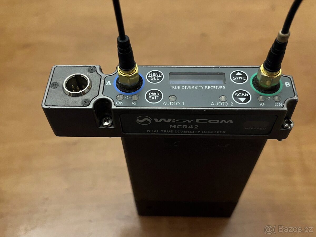 Wisycom MCR42 + BPA42HPN (566-798 MHz)
