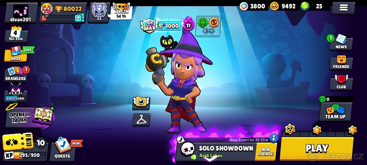 Brawl Stars Účet