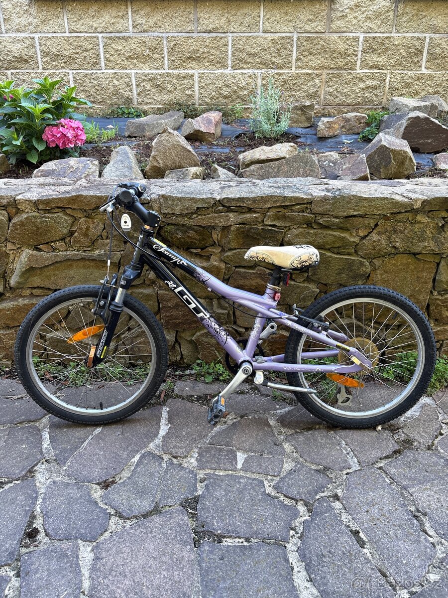 Dětské kolo GT Stomper 20” – odpružené, dobrý stav