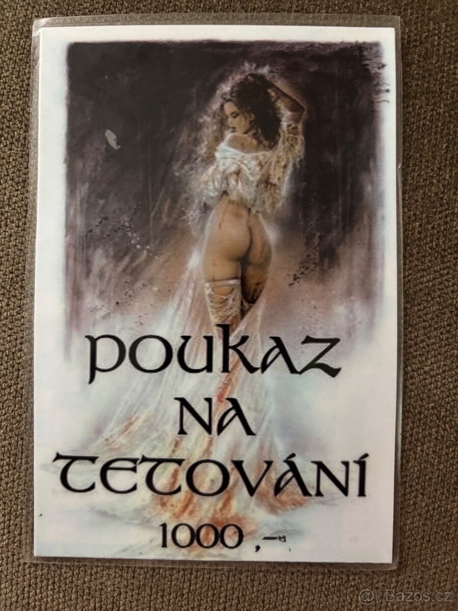 Poukaz na tetování