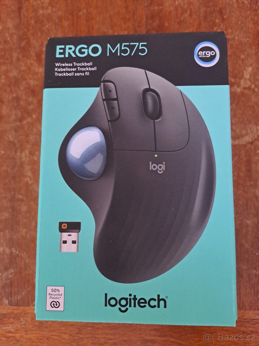 Logitech M575s, graphite - nová