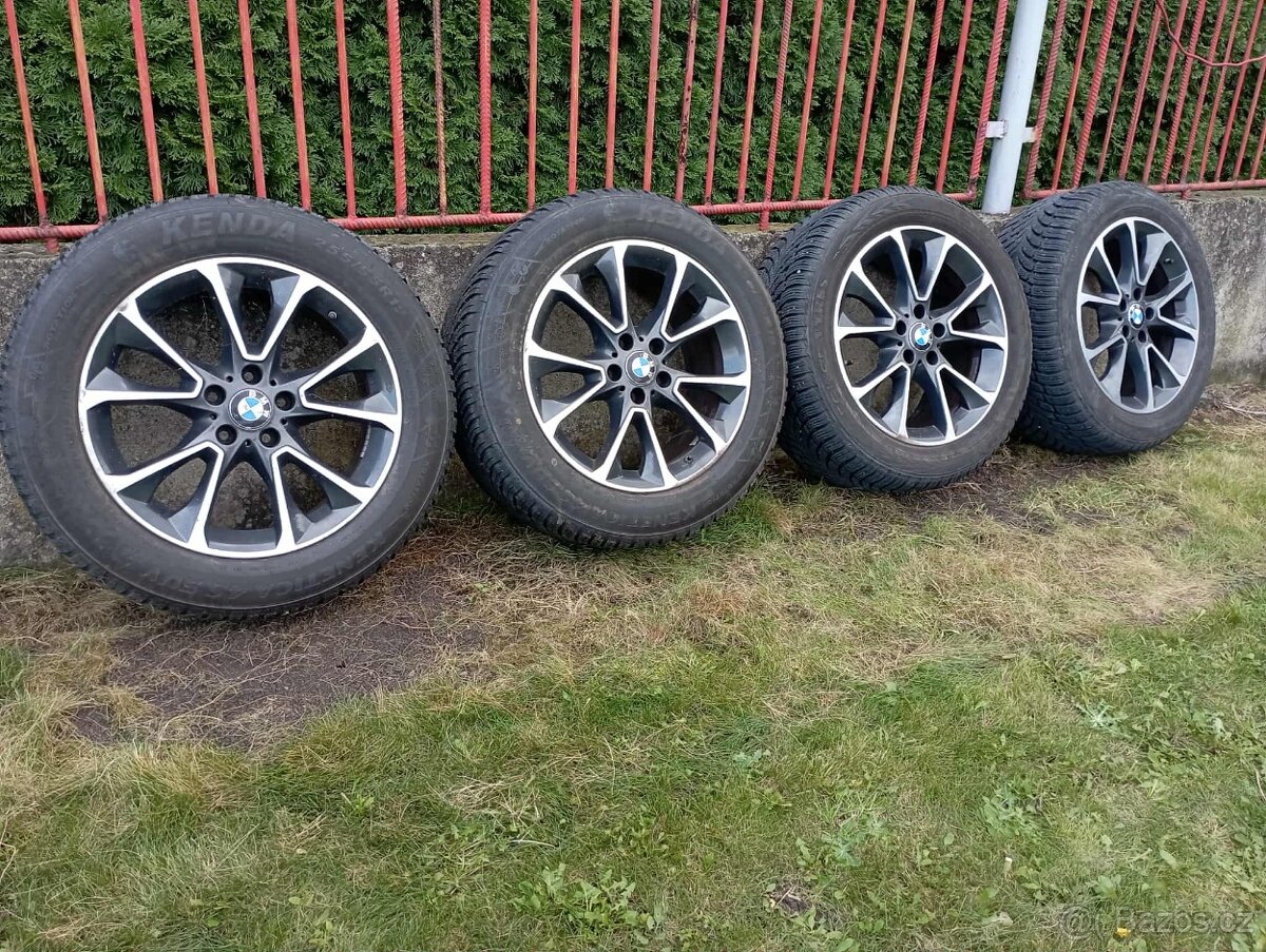 ALU 5X120 R19 originál BMW X5 zimní sada