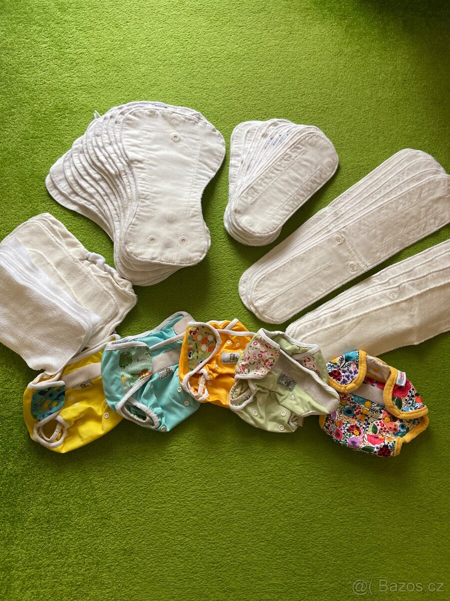 Kompletní sada látkových plen Bamboolik