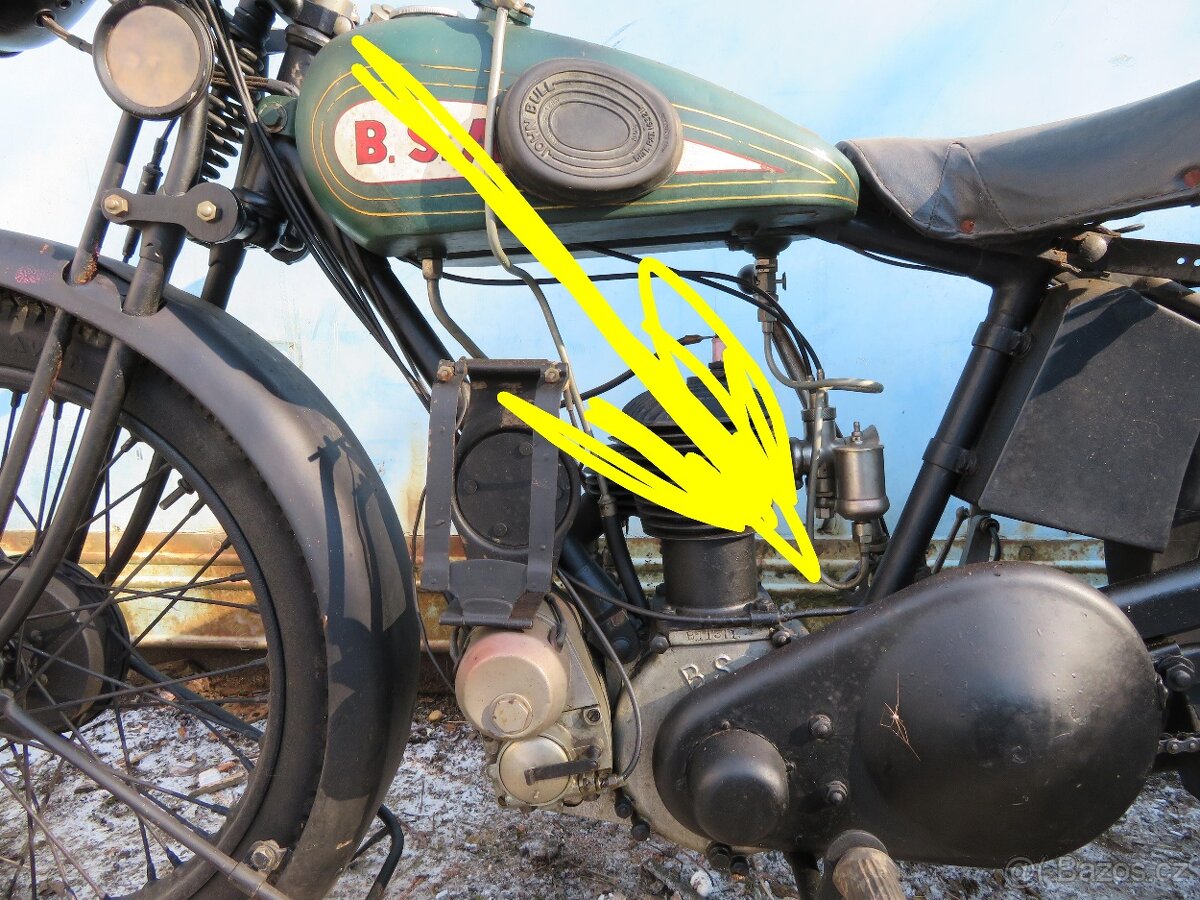 Koupím primáru BSA 250ccm