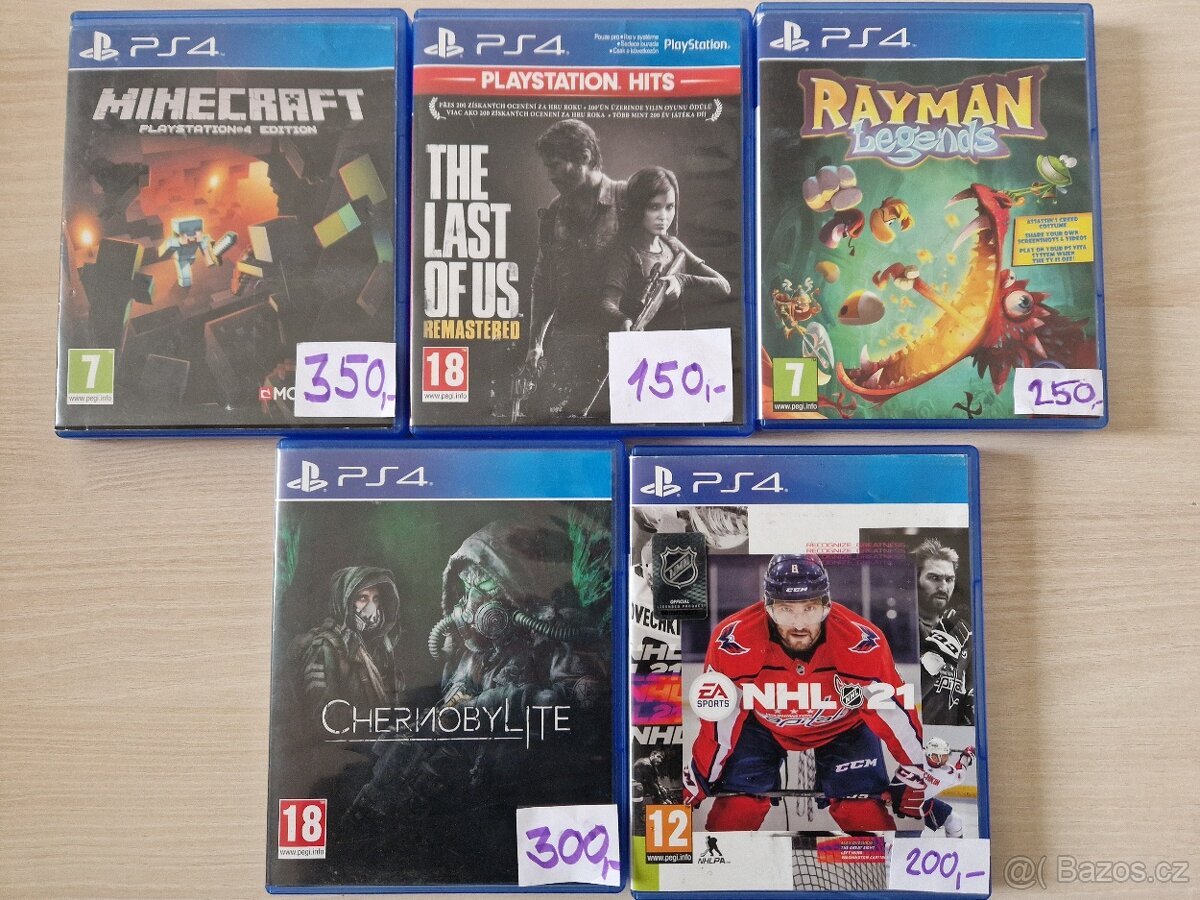 Playstation 4 hry od 150kč